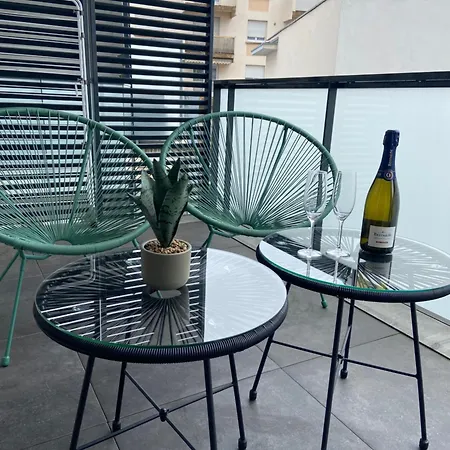 Le Riesling Centre Avec Terrasse Et Parking Gratuit 公寓 *